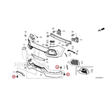 Load image into Gallery viewer, [NEW] JDM HONDA CIVIC FK8 2017 Rear Bumper (Type R) GENUINE OEM
