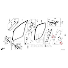 Load image into Gallery viewer, [NEW] JDM HONDA CIVIC FL5 2023 Pillar Garnish GENUINE OEM
