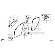 Load image into Gallery viewer, [NEW] JDM HONDA FIT e:HEV GR3 2021 Pillar Garnish GENUINE OEM
