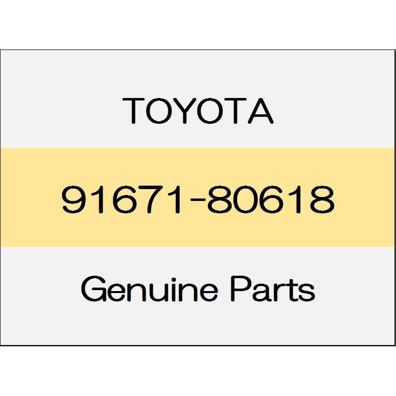 [NEW] JDM TOYOTA ALPHARD H3# Bolts 91671-80618 GENUINE OEM