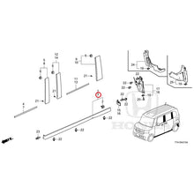 Load image into Gallery viewer, [NEW] JDM HONDA N-BOX CUSTOM JF3 2021 Molding/Side Sill Garnish GENUINE OEM
