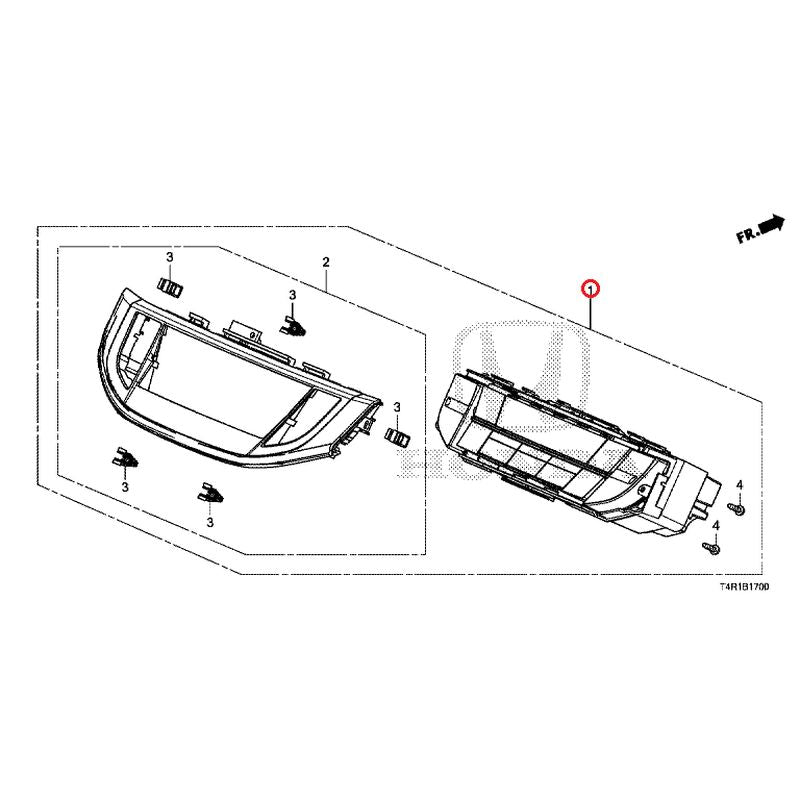 [NEW] JDM HONDA JADE HYBRID FR4 2019 Auto Air Conditioner Control GENUINE OEM