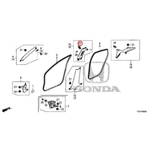 Load image into Gallery viewer, [NEW] JDM HONDA CIVIC FK8 2017 Pillar Garnish GENUINE OEM
