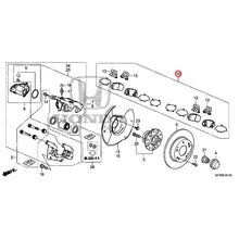 Load image into Gallery viewer, [NEW] JDM HONDA CR-Z ZF2 2016 Rear Brakes (120) GENUINE OEM
