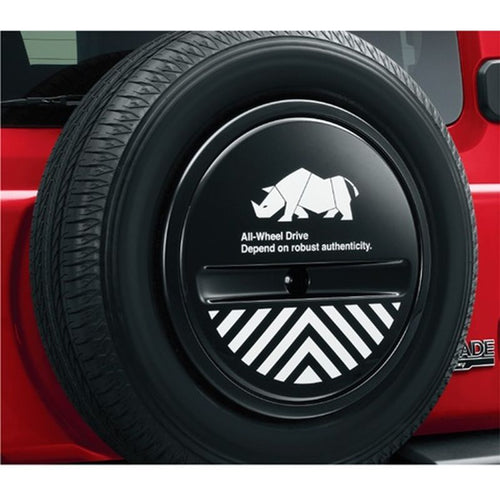[NEW] JDM Suzuki Jimny NOMADE JC74W Spare Tire Half Cover Decal Rhino OEM