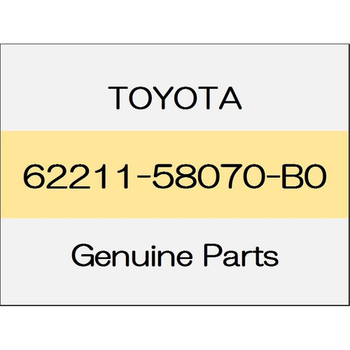 [NEW] JDM TOYOTA ALPHARD H3# The front pillar garnish (R) trim code (21) 7-seater - 1607 62211-58070-B0 GENUINE OEM