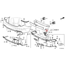Load image into Gallery viewer, [NEW] JDM HONDA LEGEND HYBRID KC2 2020 Rear Bumper (120/130/520) GENUINE OEM
