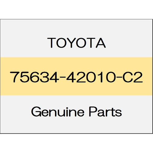 [NEW] JDM TOYOTA RAV4 MXAA5# The roof side garnish lid No.2 (L) 75634-42010-C2 GENUINE OEM