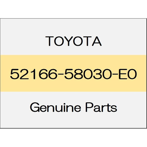 [NEW] JDM TOYOTA ALPHARD H3# Rear bumper cover upper (L) body color code (4X1) 52166-58030-E0 GENUINE OEM