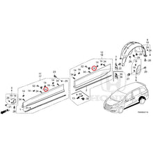 Load image into Gallery viewer, [NEW] JDM HONDA ODYSSEY RC1 2020 Garnish/Rear Inner Fender GENUINE OEM
