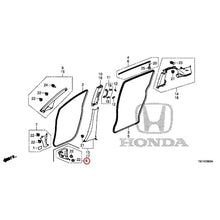 Load image into Gallery viewer, [NEW] JDM HONDA ODYSSEY e:HEV RC5 2024 Pillar Garnish GENUINE OEM
