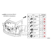 Load image into Gallery viewer, [NEW] JDM HONDA CR-V RW1 2021 Electrical Connector (Rear) GENUINE OEM
