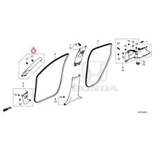 Load image into Gallery viewer, [NEW] JDM HONDA ZR-V RZ3 2023 Pillar Garnish GENUINE OEM
