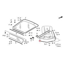 Load image into Gallery viewer, [NEW] JDM HONDA CR-Z ZF2 2016 Rear Windshield Glass GENUINE OEM
