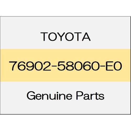[NEW] JDM TOYOTA VELLFIRE H3# Fender panel mudguard (L) Body color code (4x7) 76902-58060-E0 GENUINE OEM