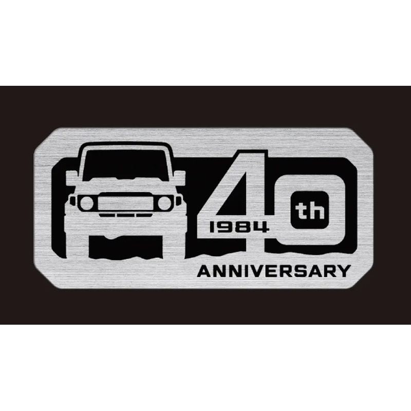 [NEW] JDM Toyota LAND CRUISER 70 GDJ76W 40th anniversary Emblem Genuine OEM
