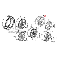 Load image into Gallery viewer, [NEW] JDM HONDA CR-Z ZF2 2014 Tire/Wheel Disc GENUINE OEM
