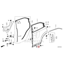 Load image into Gallery viewer, [NEW] JDM HONDA VEZEL RV3 2021 Rear Door Panel GENUINE OEM
