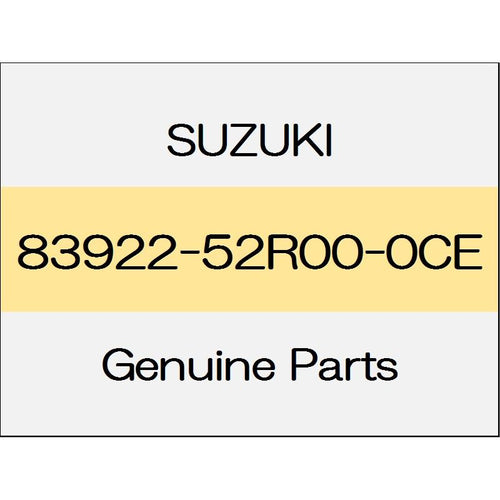 [NEW] JDM SUZUKI SWIFT ZC13/43/53/83,ZD53/83 Front door outer front tape (L) 83922-52R00-0CE GENUINE OEM