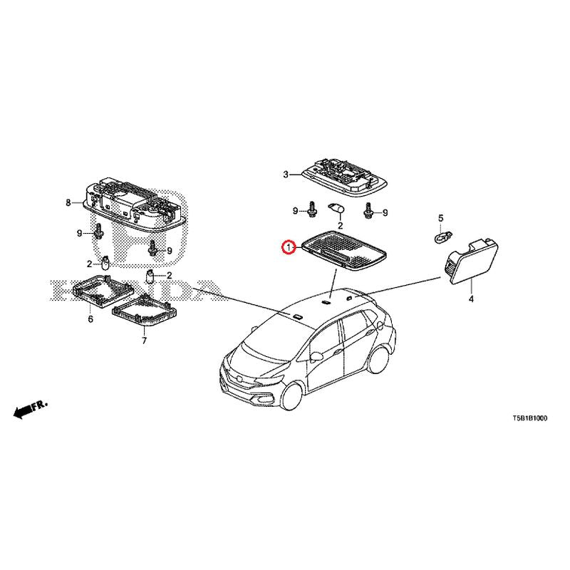 [NEW] JDM HONDA FIT GK5 2016 Interior Lights GENUINE OEM