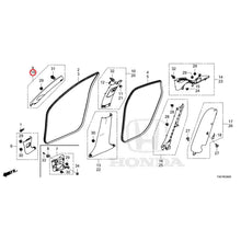 Load image into Gallery viewer, [NEW] JDM HONDA CIVIC FL1 2022 Pillar Garnish GENUINE OEM
