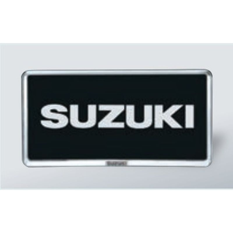 [NEW] JDM Suzuki Jimny NOMADE JC74W License Plate Rim Chrome plating Genuine OEM
