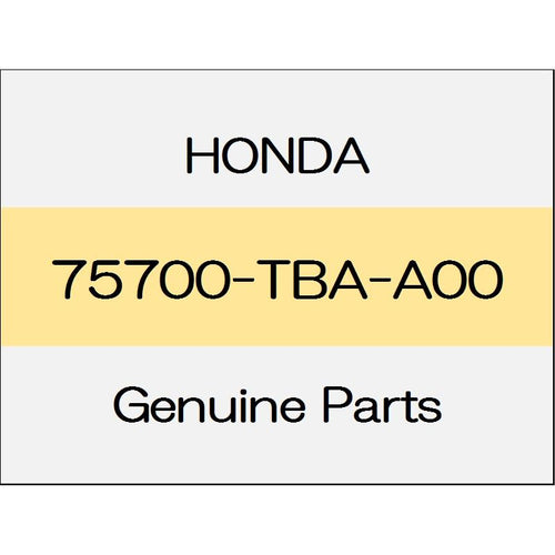 [NEW] JDM HONDA CIVIC HATCHBACK FK7 emblem 75700-TBA-A00 GENUINE OEM