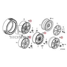 Load image into Gallery viewer, [NEW] JDM HONDA CR-Z ZF2 2014 Tire/Wheel Disc GENUINE OEM
