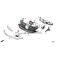 Load image into Gallery viewer, [NEW] JDM HONDA JADE HYBRID FR4 2019 Front Grill (3) GENUINE OEM
