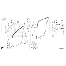 Load image into Gallery viewer, [NEW] JDM HONDA FREED e:HEV GT8 2025 Pillar Garnish GENUINE OEM
