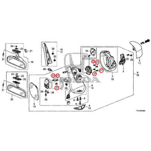 Load image into Gallery viewer, [NEW] JDM HONDA N-BOX CUSTOM JF3 2021 Mirrors GENUINE OEM
