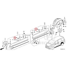 Load image into Gallery viewer, [NEW] JDM HONDA ODYSSEY RC1 2020 Garnish/Rear Inner Fender GENUINE OEM
