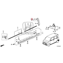Load image into Gallery viewer, [NEW] JDM HONDA N-WGN CUSTOM JH3 2023 Molding/Side Sill Garnish GENUINE OEM
