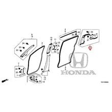 Load image into Gallery viewer, [NEW] JDM HONDA ODYSSEY e:HEV RC5 2024 Pillar Garnish GENUINE OEM
