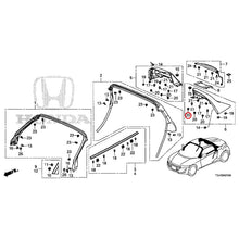 Load image into Gallery viewer, [NEW] JDM HONDA S660 JW5 2020 Weather Strips/Roll Bar Garnish GENUINE OEM
