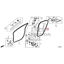Load image into Gallery viewer, [NEW] JDM HONDA CIVIC FK2 2015 Pillar Garnish GENUINE OEM
