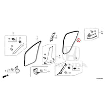 Load image into Gallery viewer, [NEW] JDM HONDA VEZEL HYBRID RU3 2020 Pillar Garnish GENUINE OEM
