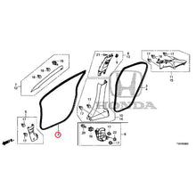 Load image into Gallery viewer, [NEW] JDM HONDA CIVIC FK2 2015 Pillar Garnish GENUINE OEM

