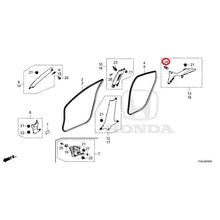 Load image into Gallery viewer, [NEW] JDM HONDA CIVIC FK8 2020 Pillar Garnish GENUINE OEM
