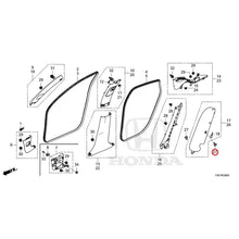 Load image into Gallery viewer, [NEW] JDM HONDA CIVIC FL1 2022 Pillar Garnish GENUINE OEM
