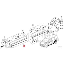 Load image into Gallery viewer, [NEW] JDM HONDA ODYSSEY e:HEV RC5 2024 Garnish/Rear Inner Fender GENUINE OEM
