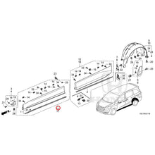 Load image into Gallery viewer, [NEW] JDM HONDA ODYSSEY e:HEV RC4 2021 Garnish/Rear Inner Fender GENUINE OEM
