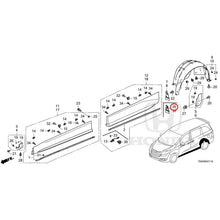 Load image into Gallery viewer, [NEW] JDM HONDA ODYSSEY RC1 2021 Garnish/Rear Inner Fender GENUINE OEM
