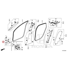 Load image into Gallery viewer, [NEW] JDM HONDA CIVIC FL1 2025 Pillar Garnish GENUINE OEM
