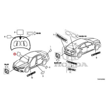 Load image into Gallery viewer, [NEW] JDM HONDA INSIGHT ZE4 2021 Emblem/Caution Label GENUINE OEM
