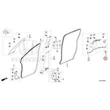 Load image into Gallery viewer, [NEW] JDM HONDA FREED e:HEV GT8 2025 Pillar Garnish GENUINE OEM

