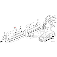Load image into Gallery viewer, [NEW] JDM HONDA ODYSSEY RC1 2021 Garnish/Rear Inner Fender GENUINE OEM
