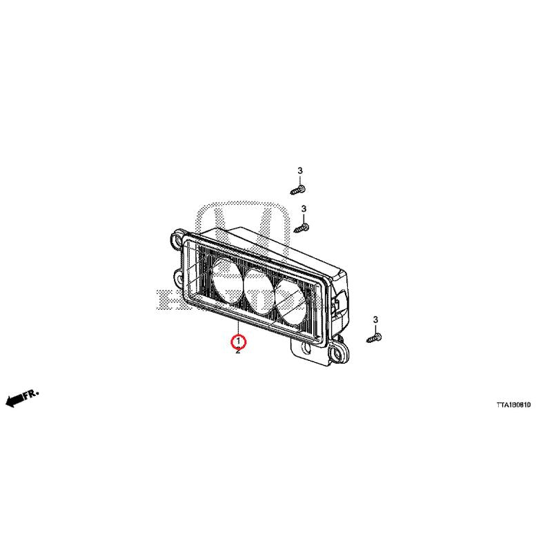 [NEW] JDM HONDA N-BOX CUSTOM JF3 2021 Fog Lights GENUINE OEM