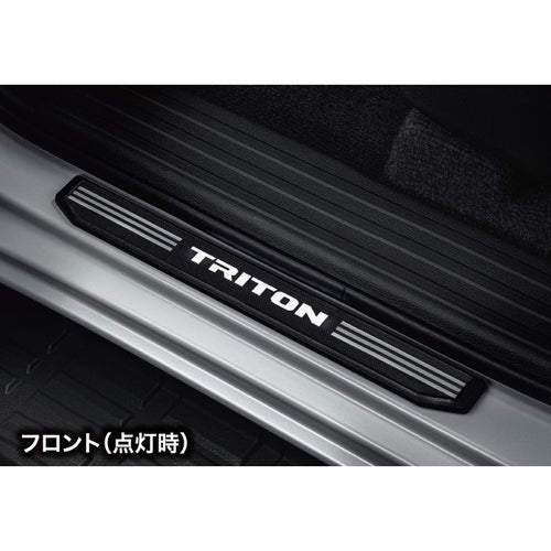 [NEW] JDM Mitsubishi TRITON LC2T Illuminated Scuff Plate Genuine OEM
