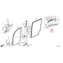 Load image into Gallery viewer, [NEW] JDM HONDA STEP WGN e:HEV RP8 2022 Pillar Garnish GENUINE OEM
